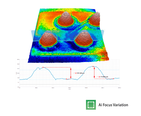 Coplanarity of BGA